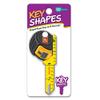 Lucky Line Key Shapes, Tape Measure, House Key Blank, SC1, 1 Key (B126S) view 2