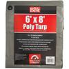 Dynatech International Inc. Do it Best Silver Woven 6 Ft. x 8 Ft. Heavy Duty Poly Tarp - 1 Each view 1