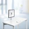 Novus My One c Monitor Mount w/Desk Clamp Base, Adjustable for Ergonomic Viewing, Easy Installation, Ideal for Home Offices, Silver view 2