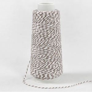 Bakers Twine Ribbon for Gift Wrapping, 100 Yards (Dark Brown)