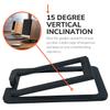 Audioengine DS1M Metal Speaker Stands Pair - Tilted for Desktop PC Speakers, Studio and Bookshelf Speakers view 2