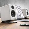 Audioengine DS1M Metal Speaker Stands Pair - Tilted for Desktop PC Speakers, Studio and Bookshelf Speakers view 4
