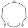 7 Inch Heavy Duty Harp Fitter For Lamp Shades Polished Nickel view 1
