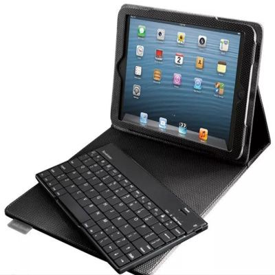 Bluetooth Keyboard with Tech-Grip Case for iPad mini Tablet