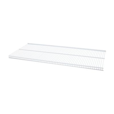 Organized Living freedomRail Ventilated Shelf, 24-inch x 12-inch - White