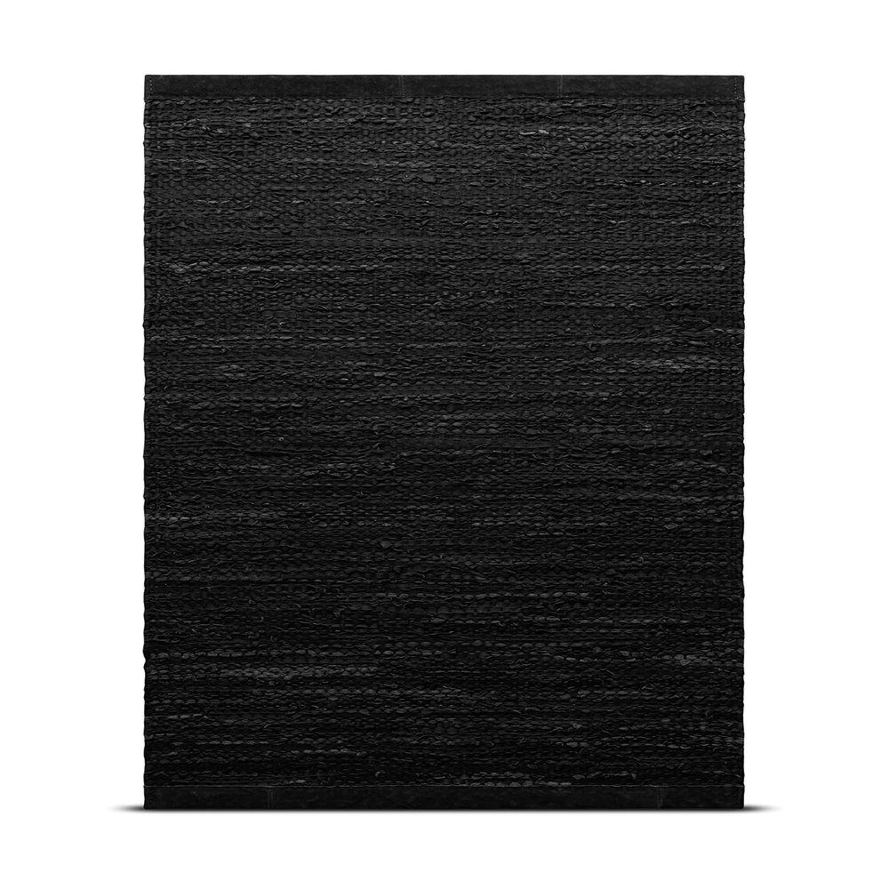 Black Rug Rug Size: 300cm x 200cm (9 ft 10 in x 6 ft 6.5 in)