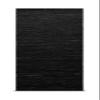Black Rug Rug Size: 300cm x 200cm (9 ft 10 in x 6 ft 6.5 in) view 1