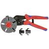 Knipex 97 33 02 Alicate de crimpagem "MultiCrimp" com 5 matrizes intercambiveis view 2