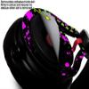 WraptorSkinz Skin Decal Wrap Compatible with Beats Mixr Headphones Halftone Splatter Hot Pink Green Skin Only (Headphones NOT Included) view 3