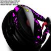 WraptorSkinz Skin Decal Wrap Compatible with Beats Mixr Headphones Halftone Splatter Hot Pink Purple Skin Only (Headphones NOT Included) view 3