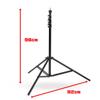 UNPLUGGED STUDIO Light Stand LS-080 air Cushion Type view 2
