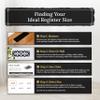 Decor Grates SPH614-RB Floor Register, 6x14, Rubbed Bronze Finish view 4