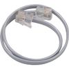 Audiovox RCA 1 Ft. Silver Phone Cord - 1 Each view 1