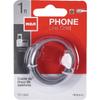 Audiovox RCA 1 Ft. Silver Phone Cord - 1 Each view 2
