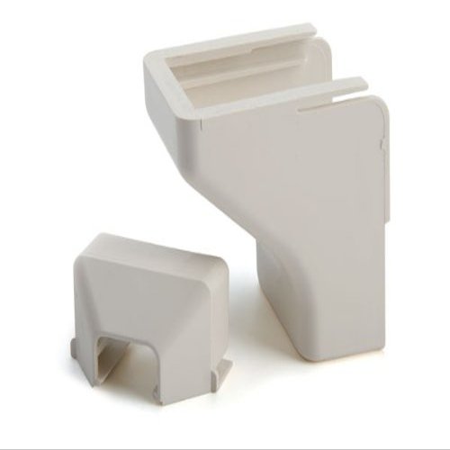 Hellermann Tyton TSR1W-50 Ceiling Drop, 3/4", PVC, White (Pack of 10)