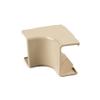 Hellermann Tyton TSR2FW-33-1 1-1/4" Internal Corner Cover, 1" Bend Radius, PVC, Office White (Pack of 10) view 1