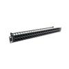 Hellermann Tyton PP110C5E481U Category 5e 48 Port Patch Panel, 1U, Black view 1