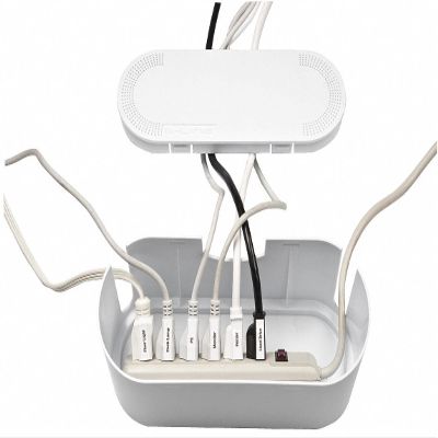 Cable Tidy Unit, White, Abs