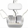 Cable Tidy Unit, White, Abs view 1