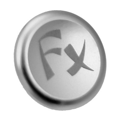 Fotodiox Soft Shutter Release Button - Silver Anodized Aluminum, 12mm