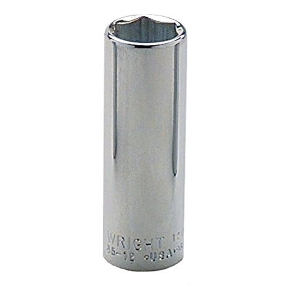 Wright Tool 3520 3/8" Drive 6 Point Deep Socket, 5/8"