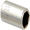 1/4" Drive 6 Point Standard Socket - 11/32" view 1