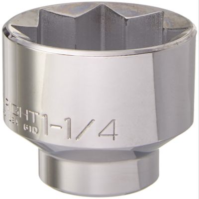 1/2" Drive 8 Point Standard Socket - 1-1/4"