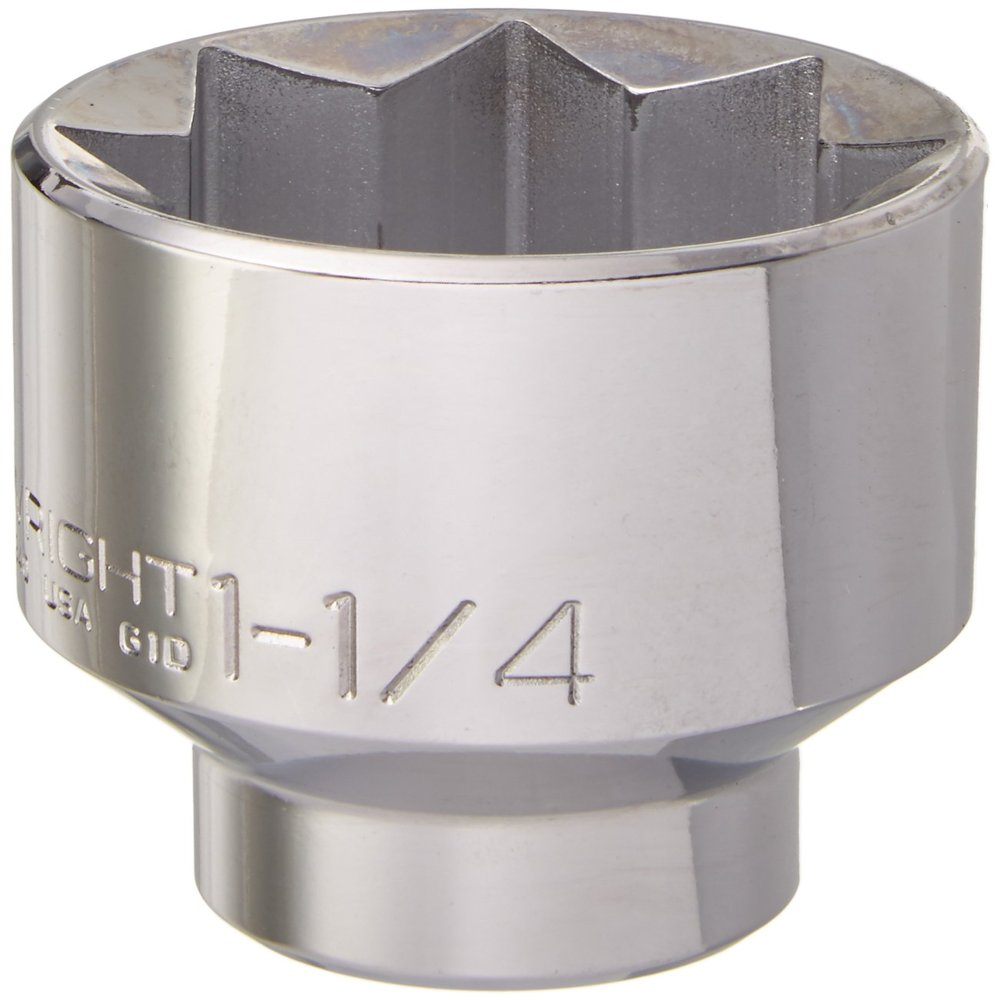 1/2" Drive 8 Point Standard Socket - 1-1/4"