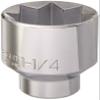 1/2" Drive 8 Point Standard Socket - 1-1/4" view 1