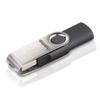Hama 128 GB USB Flash Drive USB 2.0 Data Stick (15 MB/s Data Transfer, with Eyelet for Attaching to Key Ring, Memory Stick, Metal Memory Stick, Suitable for Windows/MacBook) Silver view 1