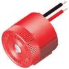 Audio Warning Device; Alarm; Piezo; Continuous; 5-15VDC Sup; 50mA; PCB Mnt; 103dBA; Red view 1