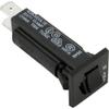 POTTER & BRUMFIELD W28-XQ1A-15 1 Pole, 15 AMP, 250 VAC / 32 VDC, Circuit Breaker, Panel Mount, Thermal, W28 Series view 1