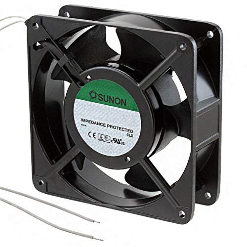 "Sunon Fans SP100A-1123XSL.GN AC FANS, STANDARD, 120X120X38 MM, SLEEVE BEARING , 115V"