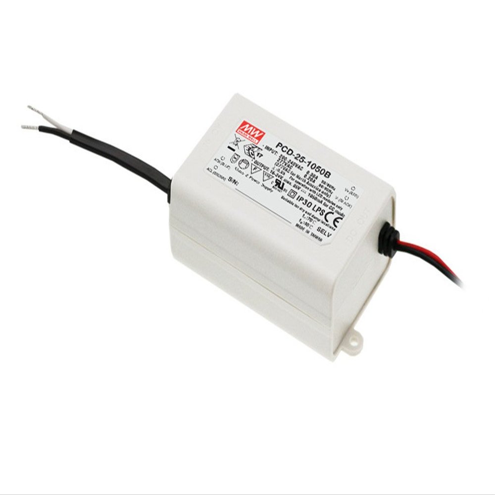 [PowerNex] Mean Well PCD-25-700A 36V 700mA 25.2W Single Output LED Power Supply with PFC