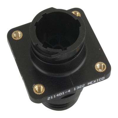 TE Connectivity 211401-4 Connector Housing; CPC Receptacle; 7 Pos; Sz. 13; Series 1; Panel Mount; Std Sex