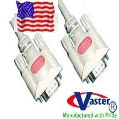 10 Ft RS232 DB9 9C Male to Female Cable, 3 PCS/PACK