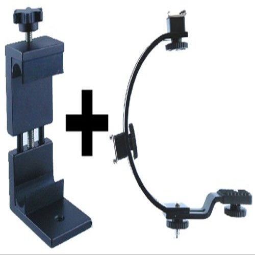 American Recorder Smart Bracket Smartphone Bracket with C-Bracket Bundle (PHOBDL1003)
