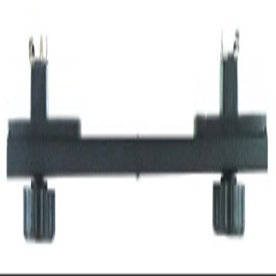 AMERICAN RECORDER PHO-WSA-112 11" Straight Bar with 2 Shoe Mounts, Black