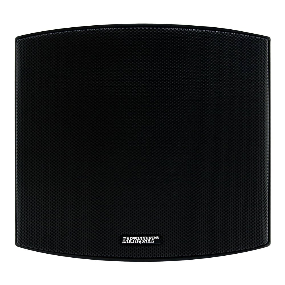 Earthquake Sound AWS-602B All-Weather Indoor/Outdoor Speakers (Matte Black, Pair)