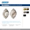 Schlage B60 N BRK 716 Deadbolt with Brookshire Trim, Keyed 1 Side, Highest Residential Security, Aged Bronze view 3