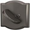 Schlage B60 N CAM 716 Deadbolt with Camelot Trim, Keyed 1 Side, Highest Residential Security, Aged Bronze view 3