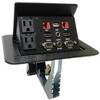 Altinex Tilt N Plug Hybrid TNP528 Power Data Center - HDMI, VGA, USB, RJ45, 3.5mm Audio view 1