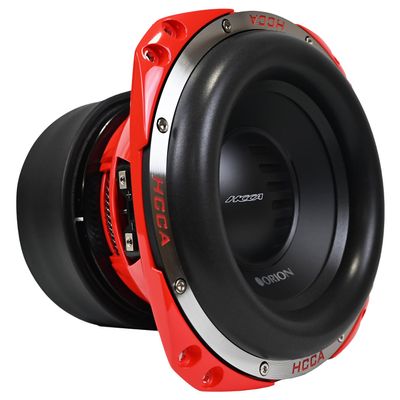 ORION HCCA102 High Performance 10 Competition Grade Car Subwoofer, 8000W Max Power, 2000W RMS, Dual 2 Ohms, 3 Voice Coil Powerful Black Coil Subwoofer for Cars, Trucks, Jeeps. Sold Individually.