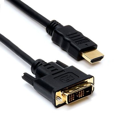 Cmple - HDMI Male to DVI Male Gold Plated Cable - 10 ft