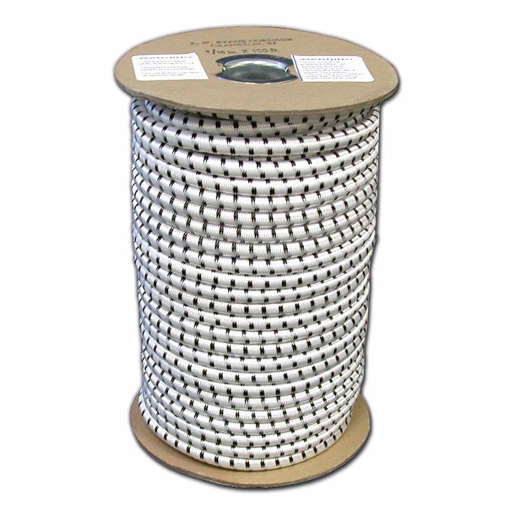 T.W Evans Cordage 72120 1/2-Inch by 100-Feet Elastic Bungee Shock Cord