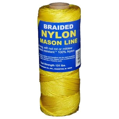 T.W Evans Cordage 12-504 Number-1 Braided Nylon Mason Line, 1000-Feet, Yellow