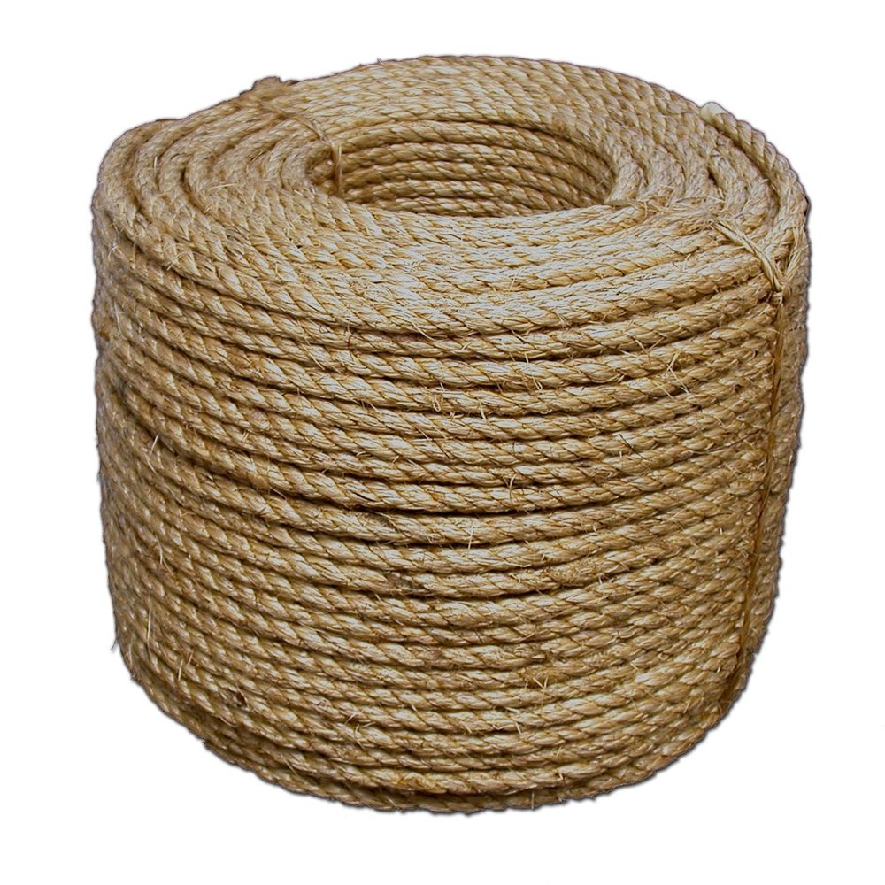 T.W Evans Cordage 30-067 3/4-Inch by 300-Feet Pure Number-1 Manila Rope