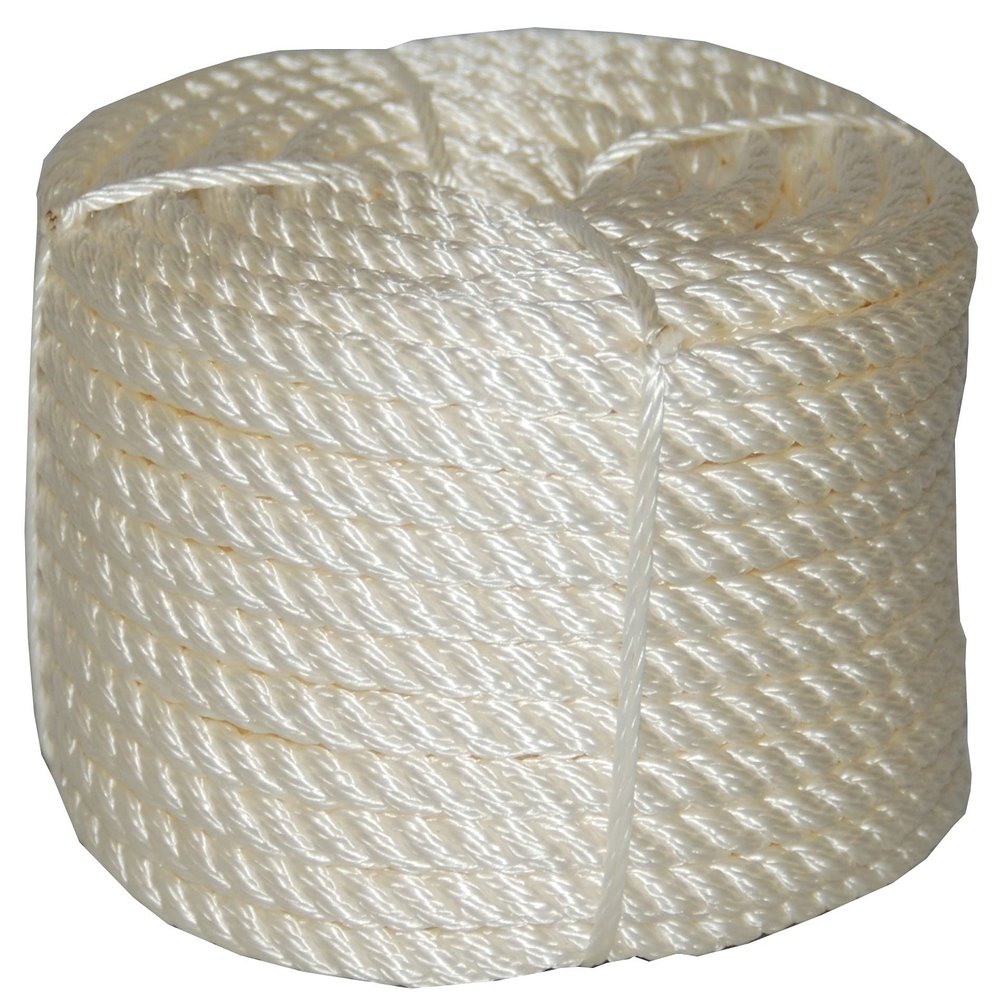 T.W Evans Cordage Co. 32-002 3/8-Inch by 50-Feet Twisted Nylon Rope Coilette