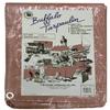 T.W Evans Cordage B1012 10-Feet by 12-Feet Buffalo Poly Tarp, Brown view 1
