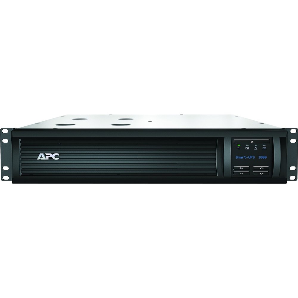 APC SMT1000RM2U UPS, SMART-UPS, 120V, 1000VA/700W